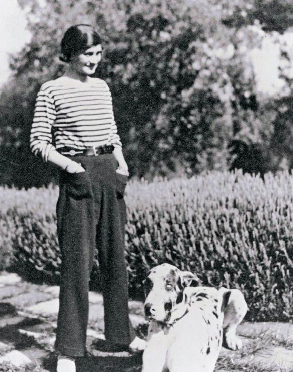 Chanel wearing practical and comfortable trousers